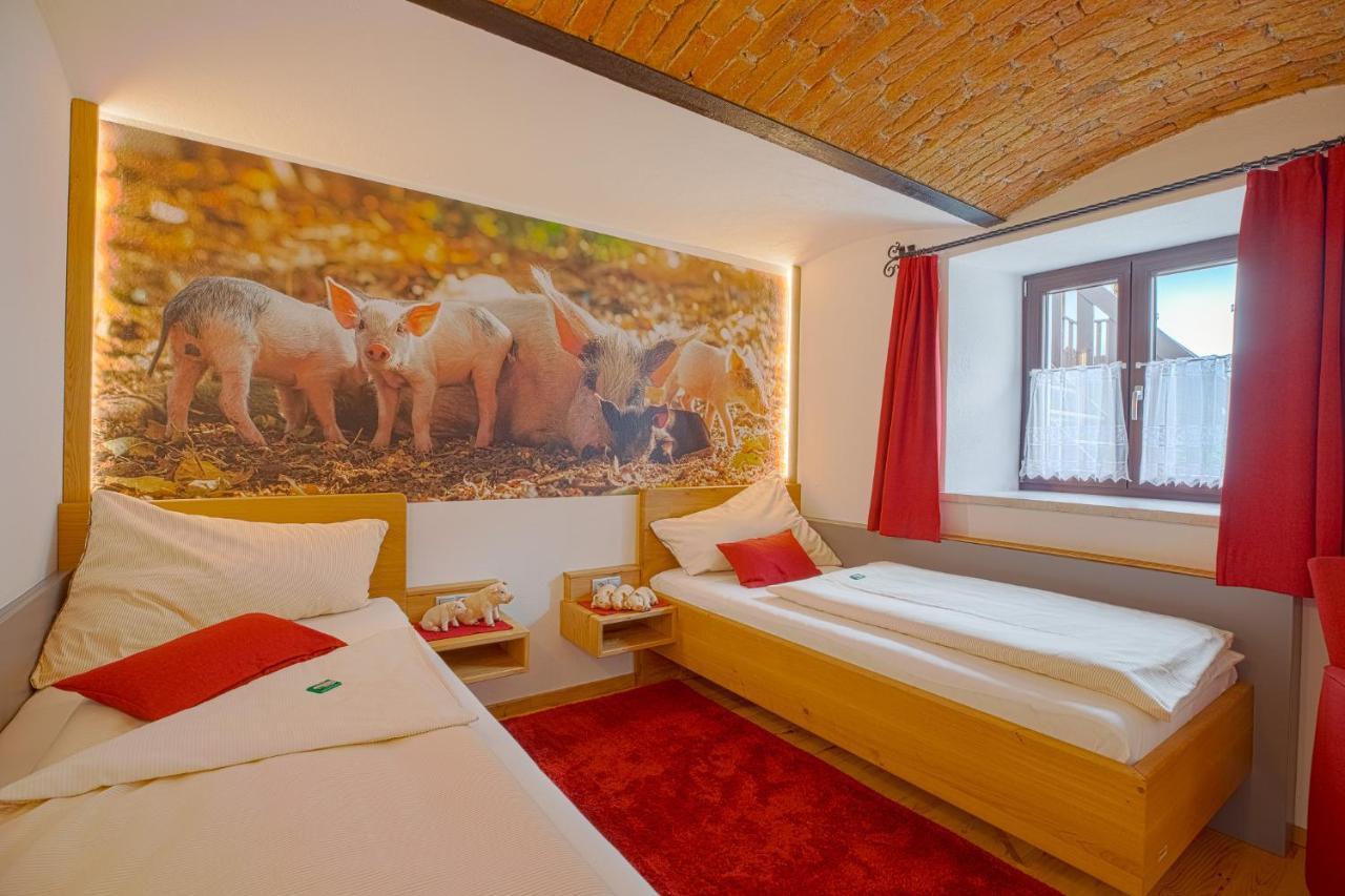 Auszeit Am Ziegenhof Nur Fuer Erwachsene Appartement Schlierbach Buitenkant foto